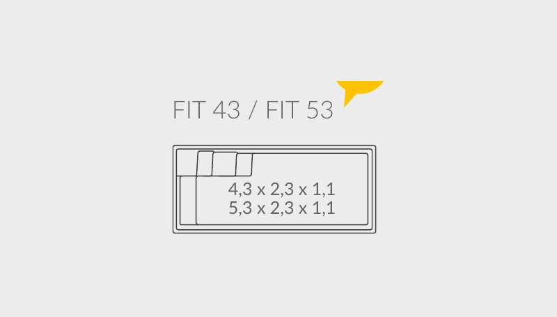 Compass FIT 43 / 53, Plan aus dem Katalog 2026