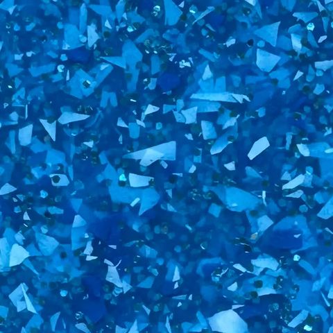Farbmuster Electric Blue